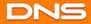 Логотип сети магазинов DNS