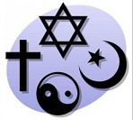 Символы четырех традиционных религий РФ