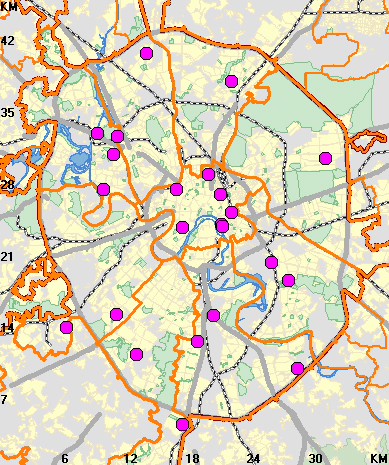 Где лечат диабет - клиники на карте Москвы