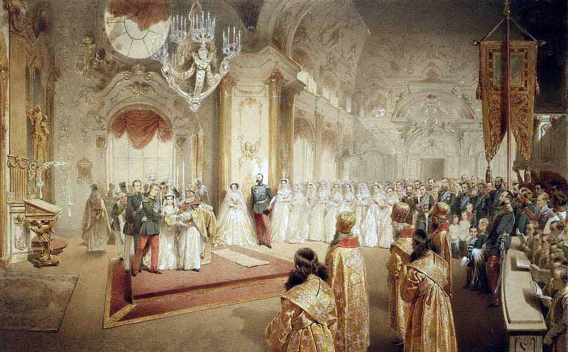 найти иллюстрации картин русских художников в которых отражен свадебный обряд